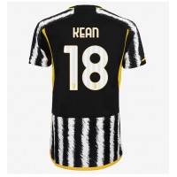 Juventus Moise Kean #18 Heimtrikot Frauen 2023-24 Kurzarm